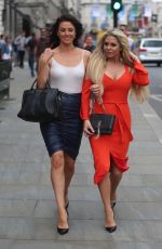 JESSICA CUNNINGHAM and BIANCA GASCOIGNE Out in London 06/24/2017