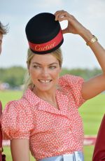 JESSICA HART at Cartier Queen’s Cup Polo Final in Surrey 06/18/2017