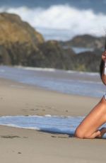 JESSICA in Bikini on the Set of a 138 Water Photoshoot in Malibu 06/13/2017