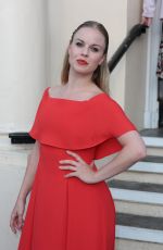 JOANNE CLIFTON Arrives at New Wimbledon Theatre in London 06/17/2017