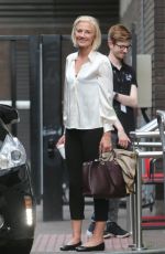 JOELY RICHARDSON Leaves ITV Studios in London 06/20/2017