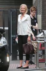 JOELY RICHARDSON Leaves ITV Studios in London 06/20/2017