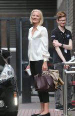 JOELY RICHARDSON Leaves ITV Studios in London 06/20/2017