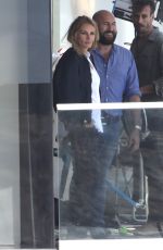 JULIA ROBERTS on the Set of a Photoshoot in Malibu 06/02/2017