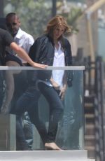 JULIA ROBERTS on the Set of a Photoshoot in Malibu 06/02/2017