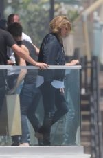 JULIA ROBERTS on the Set of a Photoshoot in Malibu 06/02/2017