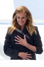 JULIA ROBERTS on the Set of a Photoshoot in Malibu 06/13/2017
