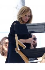 JULIA ROBERTS on the Set of a Photoshoot in Malibu 06/13/2017