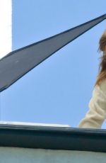 JULIA ROBERTS on the Set of a Photoshoot in Malibu 06/13/2017