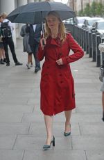 JULIA STILES Arrives at BBC Radio 1 in London 06/12/2017
