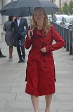 JULIA STILES Arrives at BBC Radio 1 in London 06/12/2017