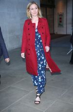 JULIA STILES Leaves The One Show in London 06/12/2017