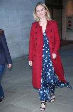 JULIA STILES Leaves The One Show in London 06/12/2017
