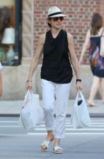 JULIANNA MARGUILES Out for Grocery Shopping in New York 06/21/2017