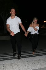 JULIANNE HOUGH and Brooks Laich Night Out in Los Angeles 06/20/2017