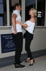 JULIANNE HOUGH and Brooks Laich Night Out in Los Angeles 06/20/2017