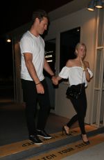 JULIANNE HOUGH and Brooks Laich Night Out in Los Angeles 06/20/2017