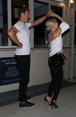 JULIANNE HOUGH and Brooks Laich Night Out in Los Angeles 06/20/2017