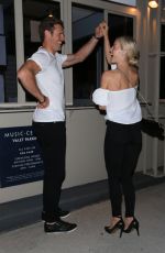 JULIANNE HOUGH and Brooks Laich Night Out in Los Angeles 06/20/2017
