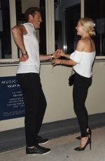 JULIANNE HOUGH and Brooks Laich Night Out in Los Angeles 06/20/2017