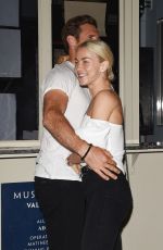 JULIANNE HOUGH and Brooks Laich Night Out in Los Angeles 06/20/2017