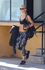 JULIANNE HOUGH in Tights Heading to a Gym in Los Angeles 06/27/2017