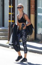 JULIANNE HOUGH in Tights Heading to a Gym in Los Angeles 06/27/2017