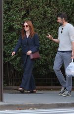 JULIANNE MOORE Out in New York 06/02/2017