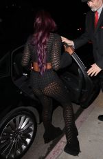 JUSTINE SKYE Arrives at Moschino Spring Summer Party 06/08/2017