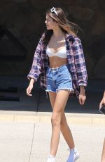 KAIA GERBER in Cut Off Out and About in Malibu 06/09/2017