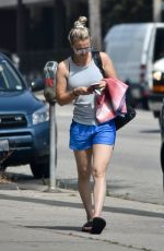 KALEY CUOCO Leaves a Gym in Los Angeles 06/05/2017