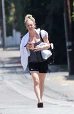 KALEY CUOCO Leaves Core Power Yoga Class in Los Angeles 06/04/2017
