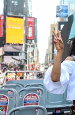 KARA MCCULLOUGH on a Tour Bus in New York 06/13/2017