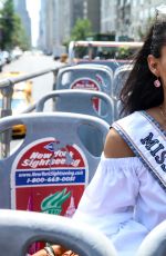 KARA MCCULLOUGH on a Tour Bus in New York 06/13/2017