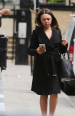 KAREN DANCZUK Out and About in London 06/07/2017