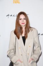 KAREN GILLAN at Sun Dogs Premiere at LA Film Festival in Santa Monica 06/18/2017