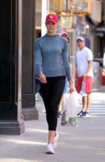 KARLIE KLOSS in Leggings Out and About in New York 06/11/2017