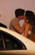 KATE BECKINSALE and MATT RIFE Kissing Out at Villa Lounge in Los Angeles 06/20/2017
