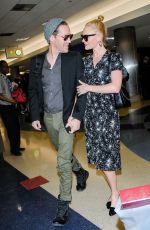 KATE BOSWORTH and Michael Polish at LAX Airport in Los Angeles 06/16/2017