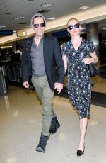 KATE BOSWORTH and Michael Polish at LAX Airport in Los Angeles 06/16/2017