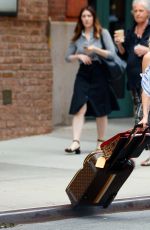 KATE HUDSON Leaves Her Hotel in New York 06/19/2017