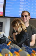 KATE MARA and JAMIE BELL at Charles De Gaulle Airport in Paris 06/24/2017