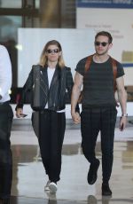KATE MARA and JAMIE BELL at Charles De Gaulle Airport in Paris 06/24/2017