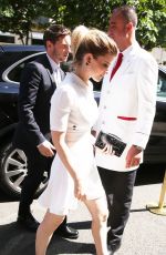 KATE MARA and JAMIE BELLE Arrives at Plaza Athenee Hotel in Paris 06/24/2017