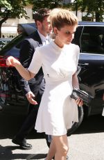 KATE MARA and JAMIE BELLE Arrives at Plaza Athenee Hotel in Paris 06/24/2017
