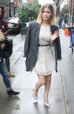 KATE MARA Arrives at AOL Studios in New York 06/06/2017