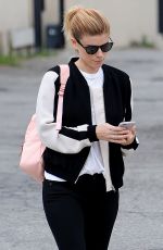 KATE MARA Leaves a Cafe in West Hollywood 05/31/2017