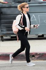 KATE MARA Leaves a Cafe in West Hollywood 05/31/2017