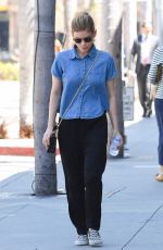 KATE MARA Out and About in Beverly Hills 06/20/2017
