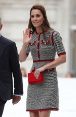 KATE MIDDLETON at New Victoria & Albert Museum Exhibition in London 06/29/2017